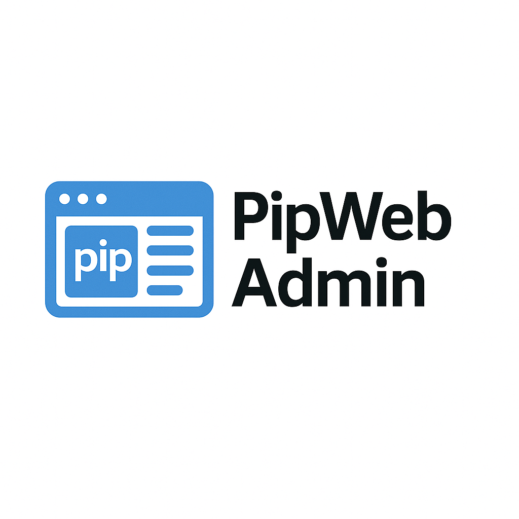 Pipwebadmin ロゴ